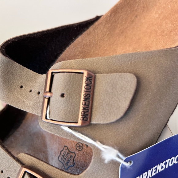 Birkenstock Brown Double Strap Sandals. NWT - Picture 5 of 13